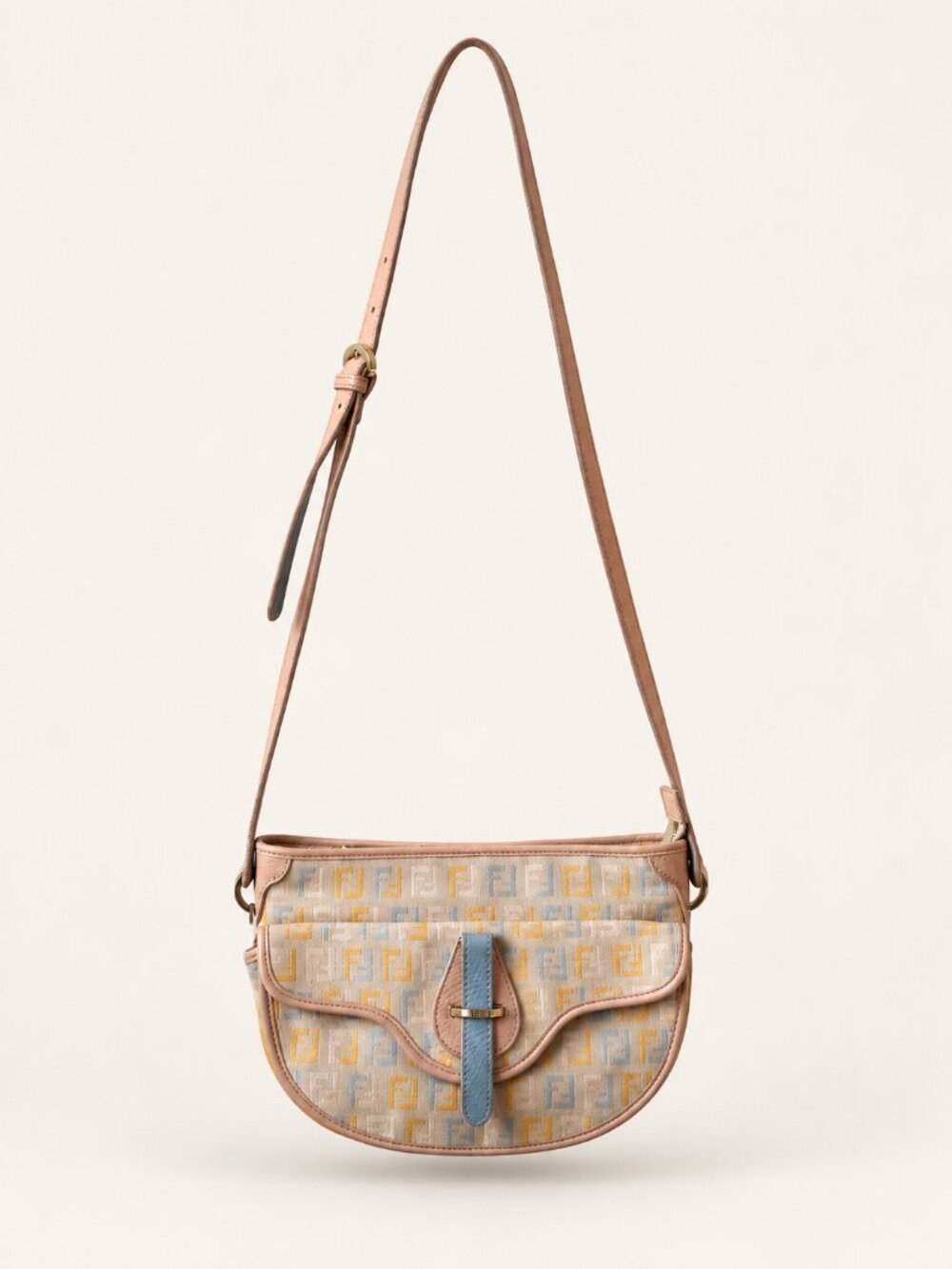 FENDI | Zucchino Canvas Shoulder Bag OS